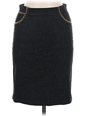 Equestrian Denim Skirt (view 1)