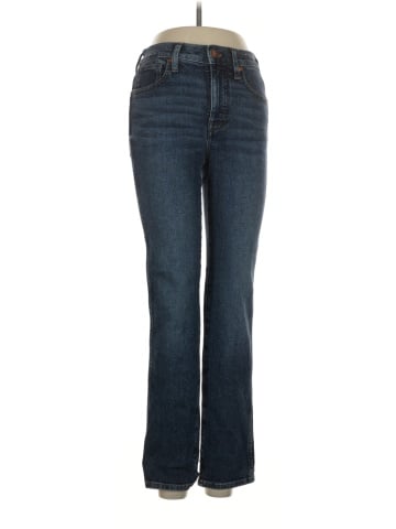 Madewell Mid-Rise Stovepipe Jeans in Harborton Wash (view 1)