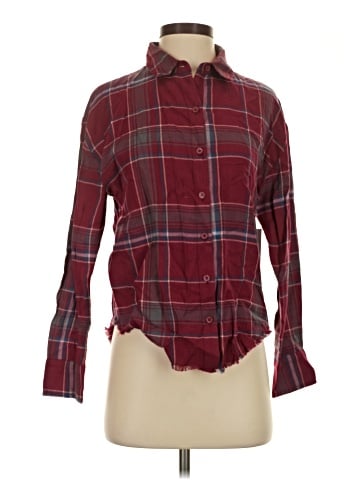BP. Long Sleeve Button-Down Shirt (view 1)