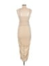 showpo Metallic Tan Cocktail Dress Size 6 - photo 2