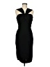 Robert Rodriguez 100% Rayon Solid Black Cocktail Dress Size 6 - photo 1