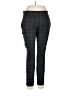 dalia Plaid Gray Dress Pants Size L - photo 1