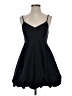 Rebecca Taylor 100% Polyester Solid Black Cocktail Dress Size 0 - photo 1