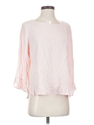 Velvet 3/4 Sleeve Blouse (view 1)