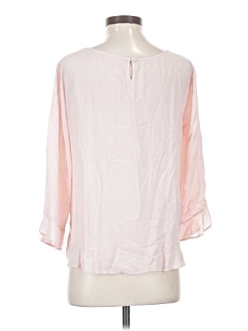 Velvet 3/4 Sleeve Blouse (view 2)