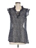 Bobeau 100% Polyester Blue Sleeveless Blouse Size M - photo 1