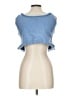 St. John Blue Pullover Sweater Size L - photo 2