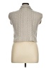 Pink Rose Silver Sweater Vest Size XL - photo 2