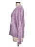 St. John's Bay Tweed Purple Pullover Sweater Size L - photo 5