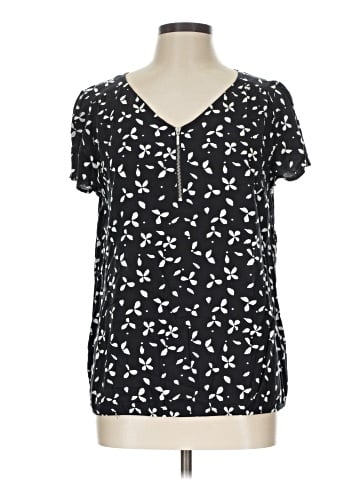 Ann Taylor LOFT Outlet Short Sleeve Blouse (view 1)
