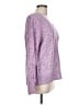 St. John's Bay Tweed Purple Pullover Sweater Size L - photo 4