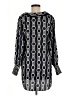 Zara Blue Black Long Sleeve Top Size M - photo 2