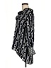 Zara Blue Black Long Sleeve Top Size M - photo 5