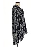 Zara Blue Black Long Sleeve Top Size M - photo 4