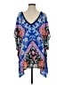 Nanette Lepore 100% Viscose Blue 3/4 Sleeve Blouse Size S - photo 1