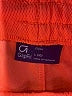 Gap Fit Solid Orange Athletic Shorts Size 10 - photo 3