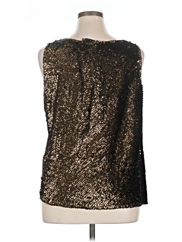 DKNY Sleeveless Silk Top (view 2)
