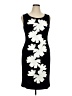 Anne Klein Graphic Black Cocktail Dress Size 14 - photo 1