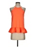 Amanda Uprichard Orange Sleeveless Blouse Size P (petite) - photo 1