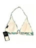 Daisy Fuentes Print Teal Swimsuit Top Size 12 - photo 2