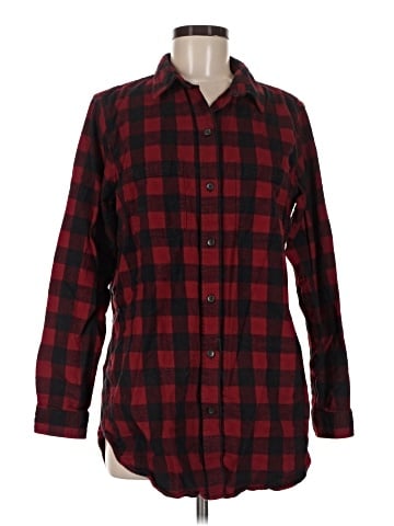 L.L.Bean Long Sleeve Button-Down Shirt (view 1)
