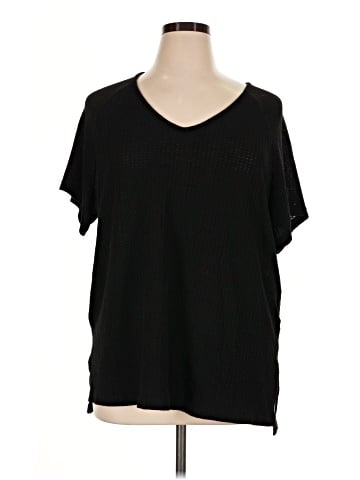 Shein Curve Short Sleeve T-Shirt (view 1)