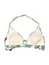 Daisy Fuentes Print Teal Swimsuit Top Size 12 - photo 2