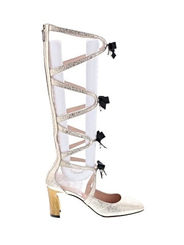 Gucci Arielle Crystal Heel Boot (view 1)