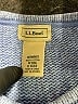 L.L.Bean 100% Cotton Blue Pullover Sweater Size M - photo 7