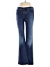 Earl Jean Hearts Blue Jeans Size 26 waist - photo 1
