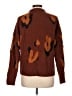 Madewell Animal Print Brown Pullover Sweater Size L - photo 2