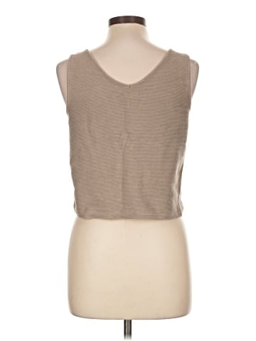 Madewell Texture &amp; Thread Tie-Front Tank Top (view 2)