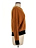 Skies Are Blue Color Block Orange Pullover Sweater Size M - photo 4