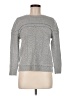 J.Crew Chevron-herringbone Gray Pullover Sweater Size M - photo 1