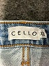 Cello Jeans Stars Blue Denim Shorts Size XL - photo 3