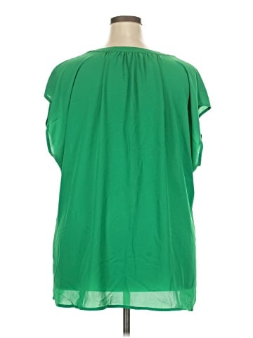 Roz & Ali Short Sleeve Blouse (view 2)