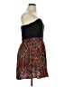 Xhilaration Paisley Black Cocktail Dress Size XL - photo 4