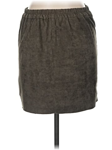 Fab'rik Faux Leather Skirt (view 2)