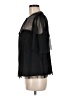 Boden 100% Polyester Black 3/4 Sleeve Blouse Size 8 - photo 5
