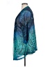 Catherines 100% Polyester Teal Kimono Size 1X - photo 5