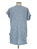 Max Studio Blue Short Sleeve Top Size XS - photo 2