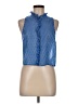 I Love H81 100% Polyester Blue Sleeveless Blouse Size M - photo 1