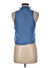 I Love H81 100% Polyester Blue Sleeveless Blouse Size M - photo 2