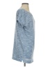 Max Studio Blue Short Sleeve Top Size XS - photo 4