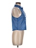 I Love H81 100% Polyester Blue Sleeveless Blouse Size M - photo 4