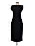 Zara 100% Polyester Solid Black Cocktail Dress Size M - photo 1