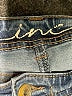 Inc Denim Solid Blue Jeans Size 12 - photo 7
