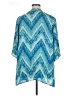 Catherines 100% Polyester Teal Kimono Size 1X - photo 2