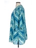 Catherines 100% Polyester Teal Kimono Size 1X - photo 5