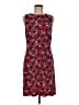 Tommy Hilfiger Animal Print Red Cocktail Dress Size 6 - photo 1